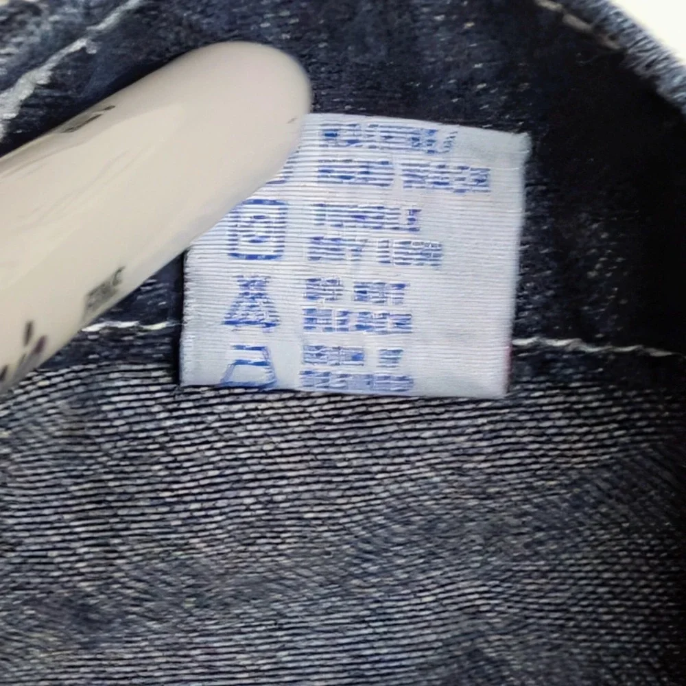 Vintage Joey Fresco 90s Wide‎ Leg Skateboarding Cargo Denim Jeans Youth Size 8
